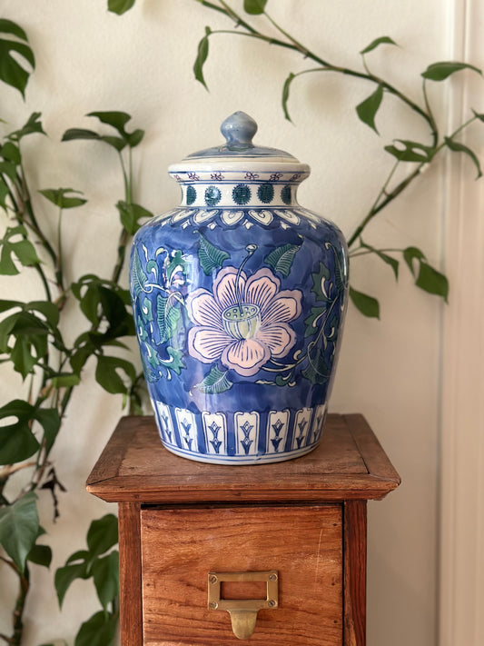 Blue and Pink Jar
