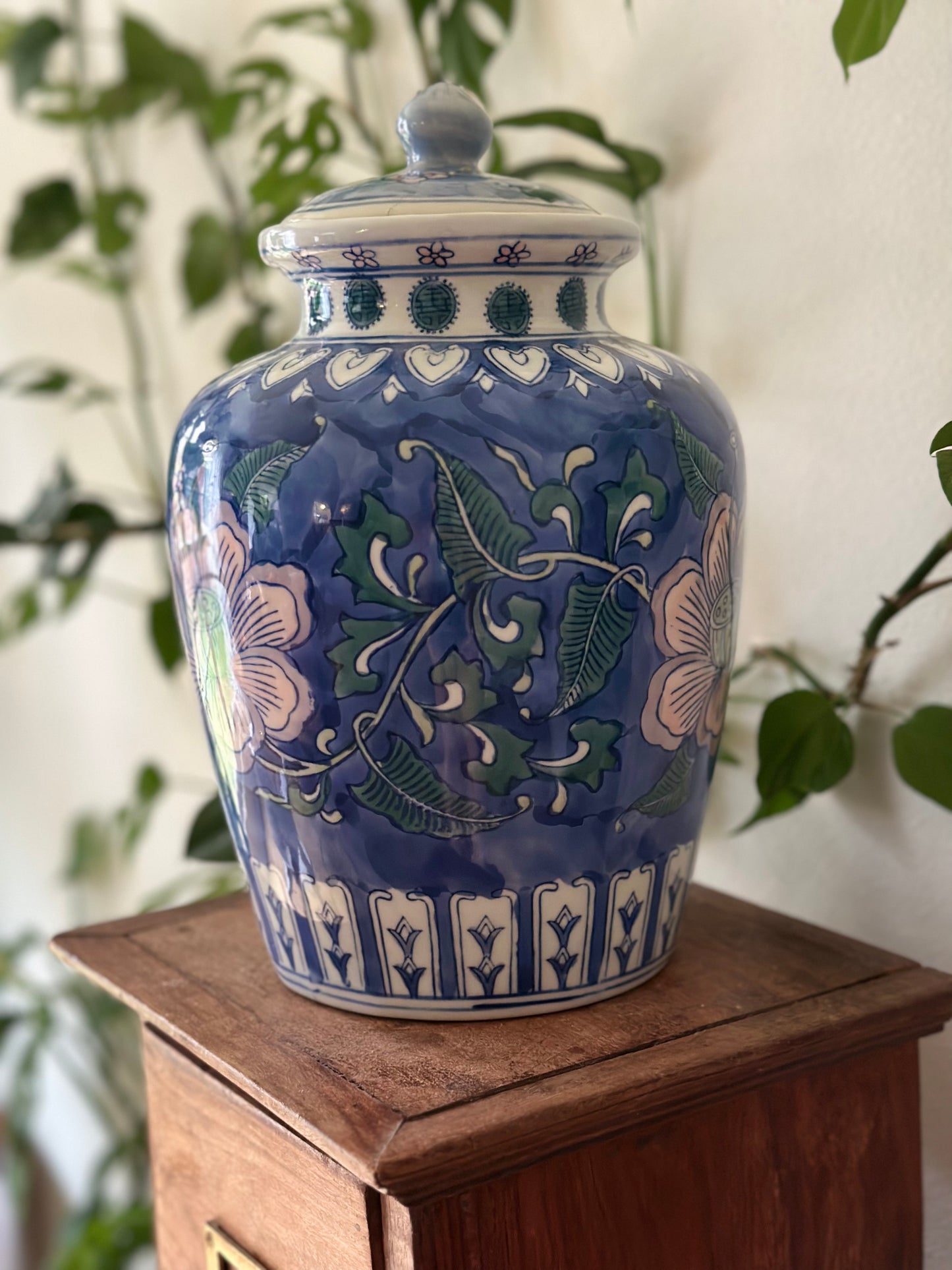 Blue and Pink Jar